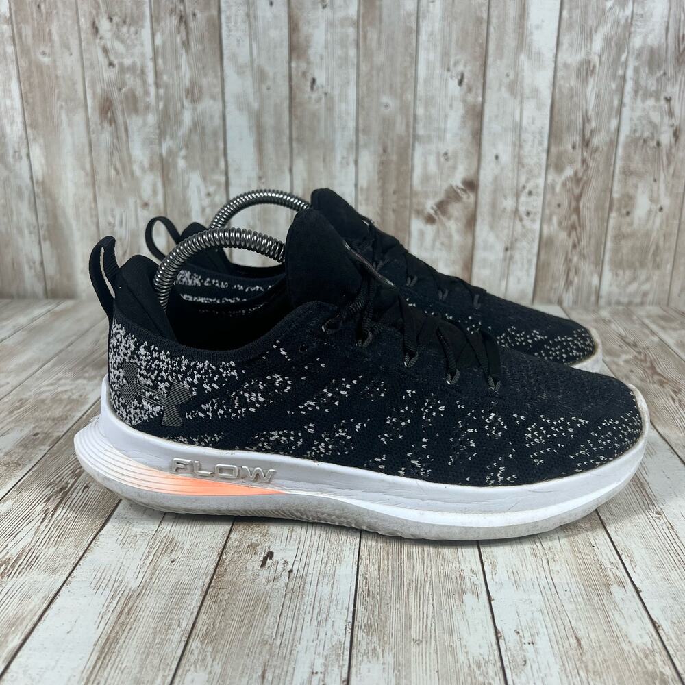 Under Armour Velociti 3 UA Black Running Shoes 3026117-004 Womens 8.5